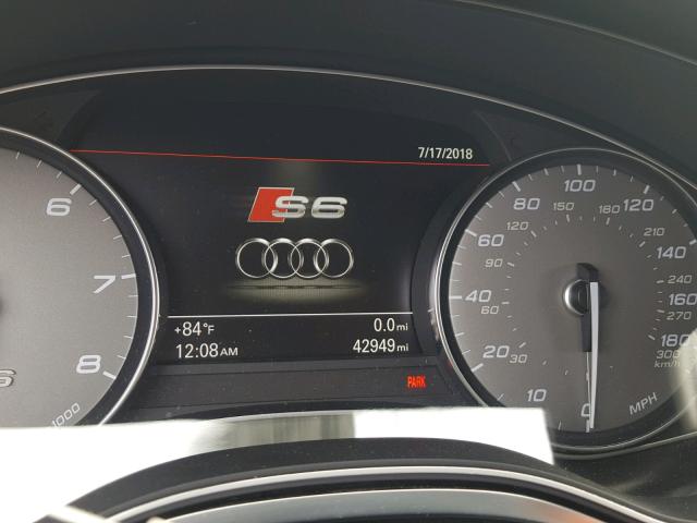 WAUJ2AFC7DN091263 - 2013 AUDI S6 BLACK photo 8