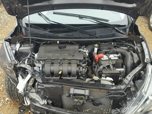 3N1AB7AP3GY329765 - 2016 NISSAN SENTRA S GRAY photo 7