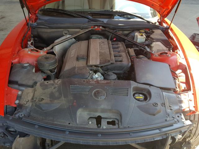 4USBT33554LS50812 - 2004 BMW Z4 2.5 RED photo 7
