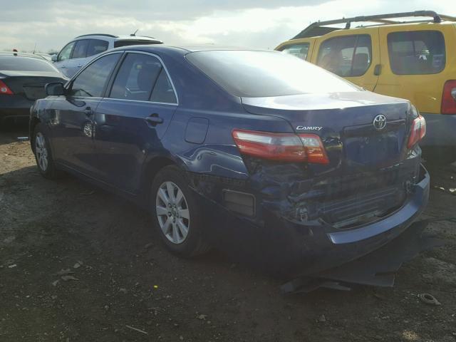4T4BE46KX9R063351 - 2009 TOYOTA CAMRY BLUE photo 3