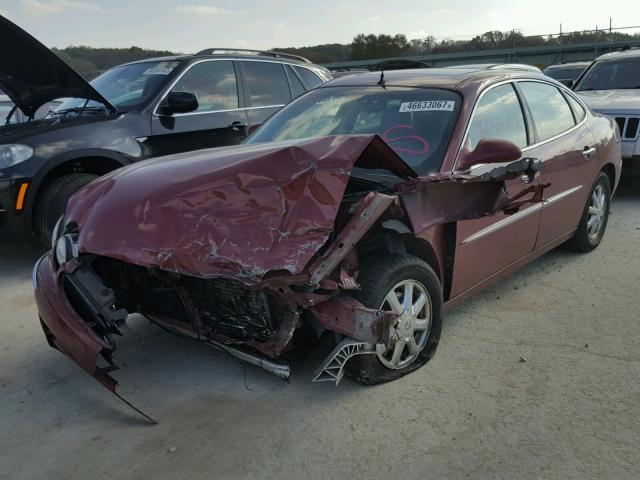 2G4WD532051195565 - 2005 BUICK LACROSSE C MAROON photo 2