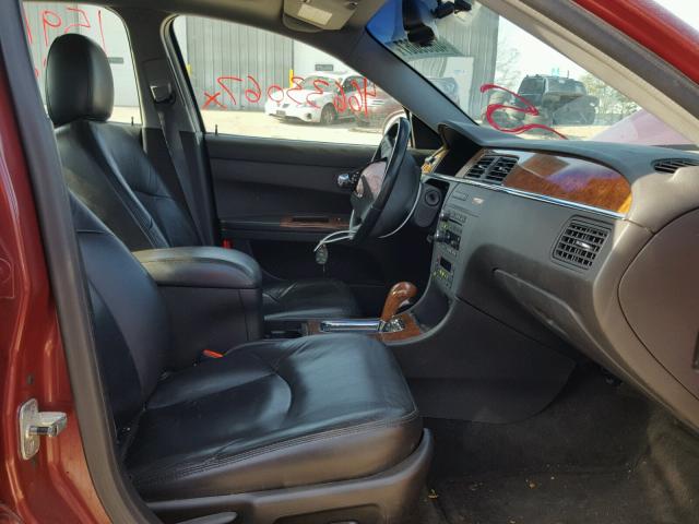 2G4WD532051195565 - 2005 BUICK LACROSSE C MAROON photo 5