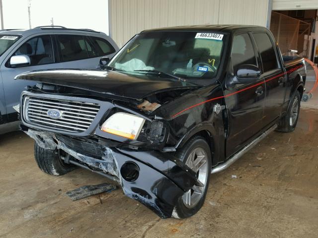 1FTRW07392KC24798 - 2002 FORD F150 SUPER BLACK photo 2