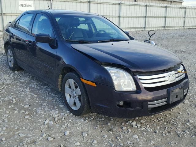 3FAHP07Z47R179775 - 2007 FORD FUSION SE BURGUNDY photo 1