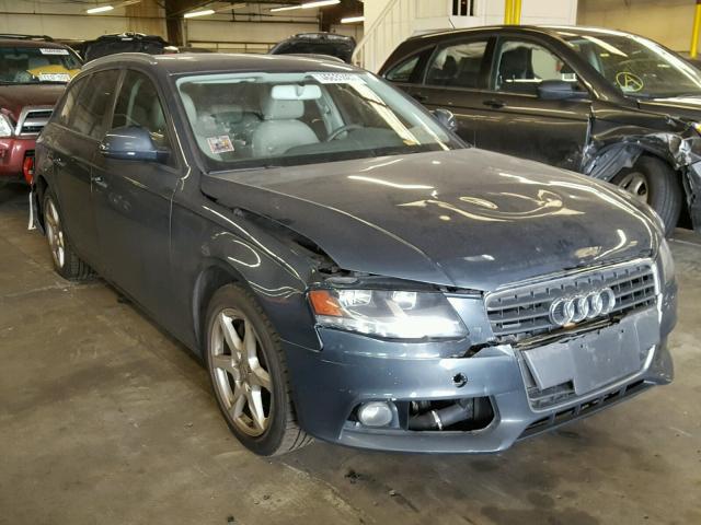 WAUVF78K79A182402 - 2009 AUDI A4 2.0T AV GRAY photo 1