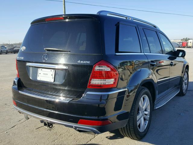 4JGBF7BE7AA560940 - 2010 MERCEDES-BENZ GL 450 4MA BLACK photo 4