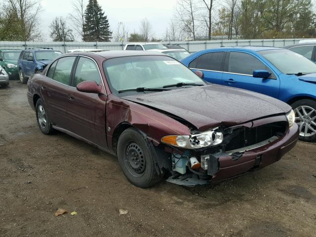 1G4HP52K25U191779 - 2005 BUICK LESABRE BURGUNDY photo 1