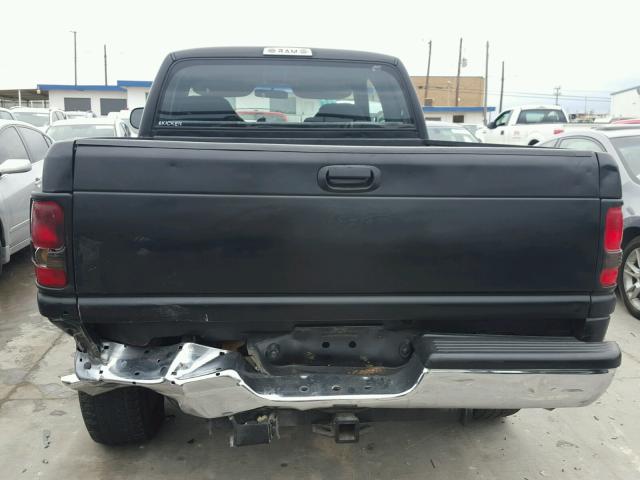 3B7HF12Z1WM219980 - 1998 DODGE RAM 1500 BLACK photo 10