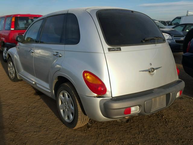 3C4FY4BB41T616166 - 2001 CHRYSLER PT CRUISER GRAY photo 3