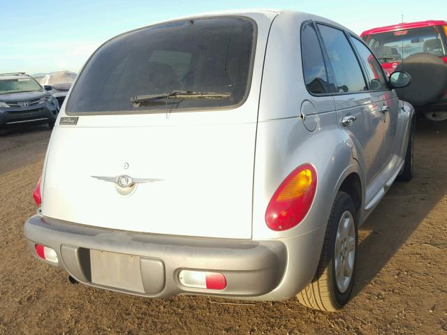 3C4FY4BB41T616166 - 2001 CHRYSLER PT CRUISER GRAY photo 4