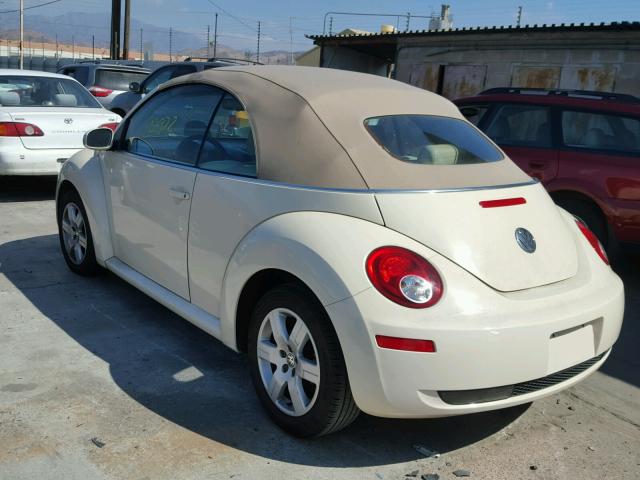 3VWRG31Y17M400968 - 2007 VOLKSWAGEN NEW BEETLE Qəhvəyi foto 3