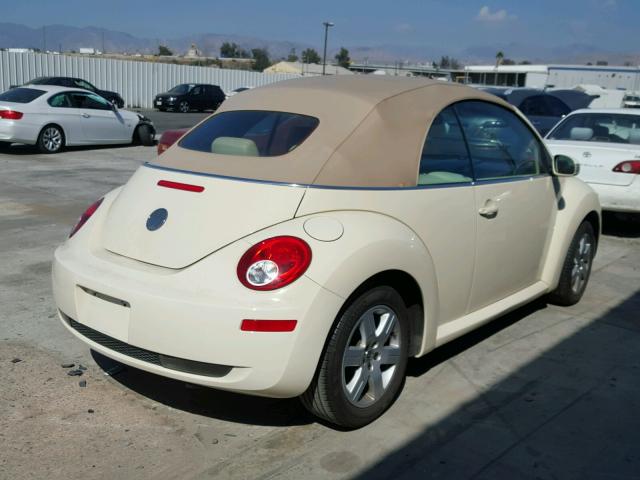 3VWRG31Y17M400968 - 2007 VOLKSWAGEN NEW BEETLE Qəhvəyi foto 4