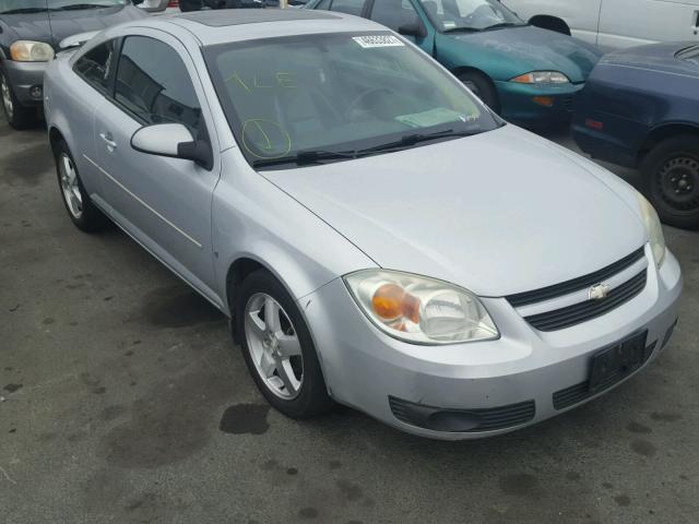 1G1AL18F867700383 - 2006 CHEVROLET COBALT LT SILVER photo 1