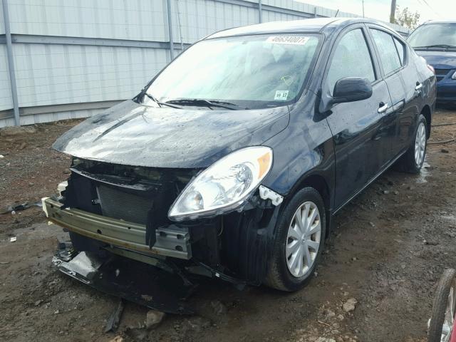 3N1CN7AP9CL903034 - 2012 NISSAN VERSA S 黑色 照片 2