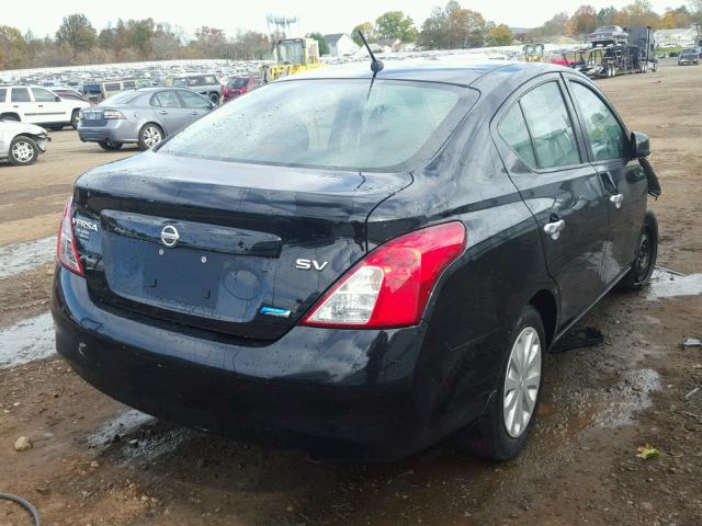 3N1CN7AP9CL903034 - 2012 NISSAN VERSA S 黑色 照片 4