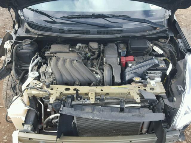 3N1CN7AP9CL903034 - 2012 NISSAN VERSA S 黑色 照片 7