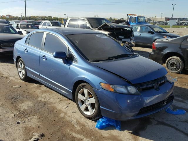 1HGFA16837L142024 - 2007 HONDA CIVIC EX 蓝色 照片 1