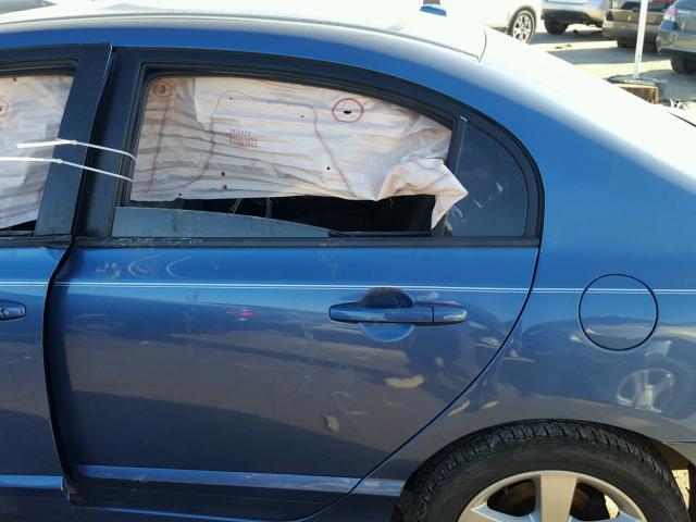 1HGFA16837L142024 - 2007 HONDA CIVIC EX 蓝色 照片 10