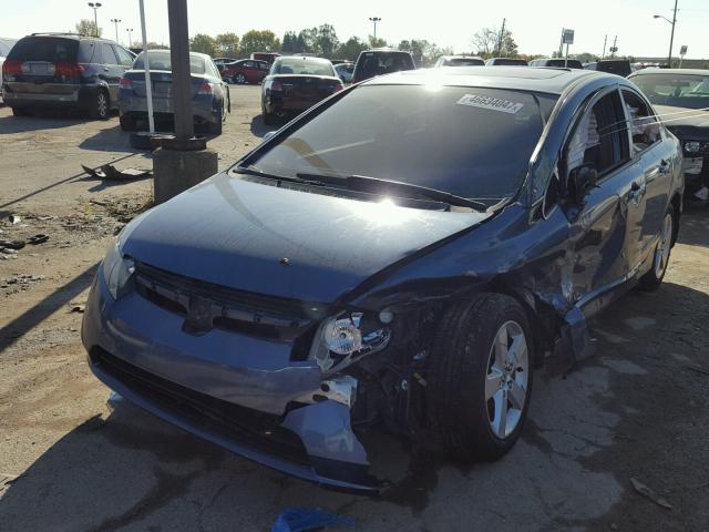 1HGFA16837L142024 - 2007 HONDA CIVIC EX 蓝色 照片 2