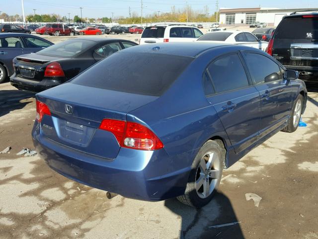 1HGFA16837L142024 - 2007 HONDA CIVIC EX 蓝色 照片 4
