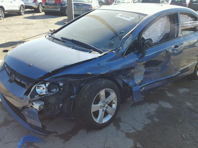 1HGFA16837L142024 - 2007 HONDA CIVIC EX 蓝色 照片 9