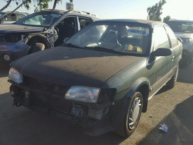 JT2EL56DXS0026055 - 1995 TOYOTA TERCEL DX GREEN photo 2