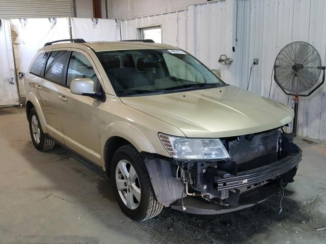 3D4PG5FVXAT134435 - 2010 DODGE JOURNEY SX GOLD photo 1