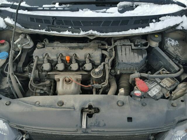 2HGFG1B04AH007931 - 2010 HONDA CIVIC EXL SILVER photo 7