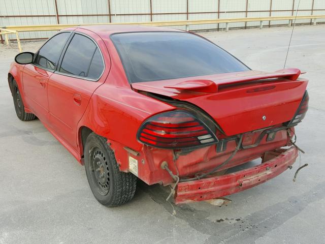 1G2NF52E84M601718 - 2004 PONTIAC GRAND AM S RED photo 3