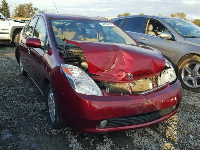 JTDKB20U253038501 - 2005 TOYOTA PRIUS BURGUNDY photo 1