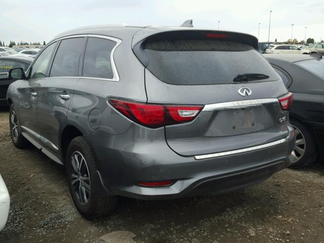 5N1DL0MM5HC524577 - 2017 INFINITI QX60 GRAY photo 3