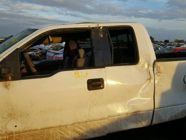 1FTPX14586FA13302 - 2006 FORD F150 WHITE photo 9