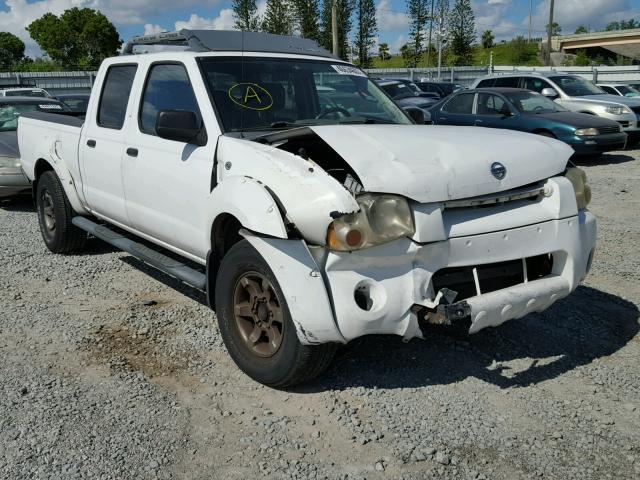 1N6ED29X44C424725 - 2004 NISSAN FRONTIER C WHITE photo 1