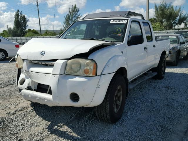 1N6ED29X44C424725 - 2004 NISSAN FRONTIER C WHITE photo 2