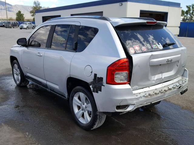 1J4NT1FB3BD137998 - 2011 JEEP COMPASS SP 银色 照片 3