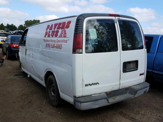 1GTEG15W2Y1103009 - 2000 GMC SAVANA G15 WHITE photo 3