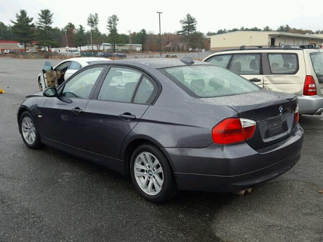 WBAVD13586KV14437 - 2006 BMW 325 XI GRAY photo 3