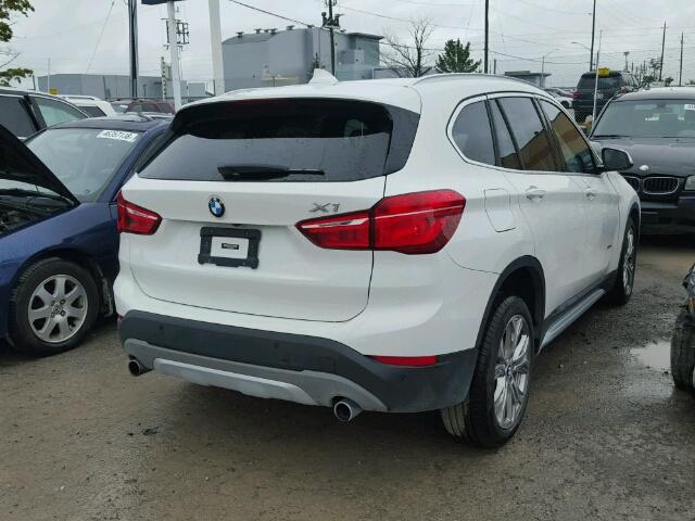 WBXHT3C30J5F92642 - 2018 BMW X1 XDRIVE2 WHITE photo 4