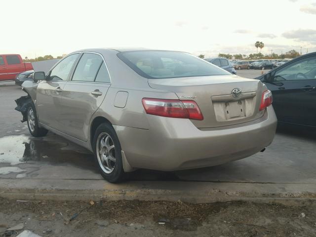 4T4BE46K98R012549 - 2008 TOYOTA CAMRY CE GOLD photo 3