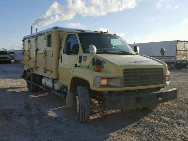 1GDJ5C1G18F904155 - 2008 GMC C5500 C5C0 YELLOW photo 1