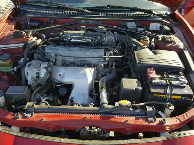 JT5FG02T5T0032438 - 1996 TOYOTA CELICA GT RED photo 7