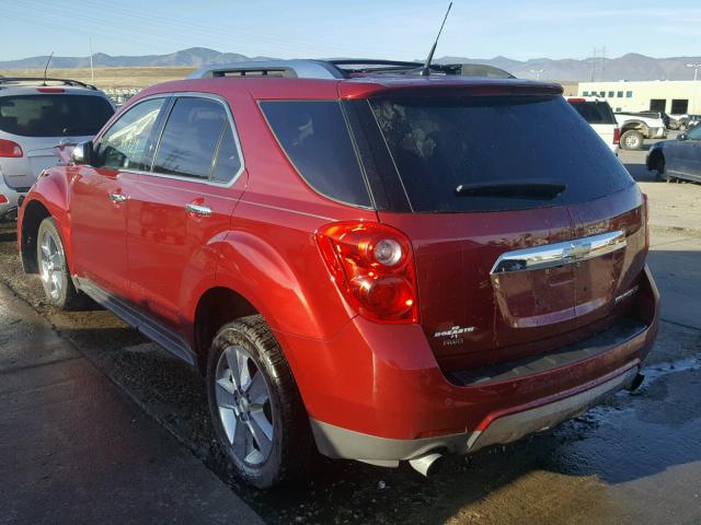 2GNFLGE52C6317411 - 2012 CHEVROLET EQUINOX LT BURGUNDY photo 3