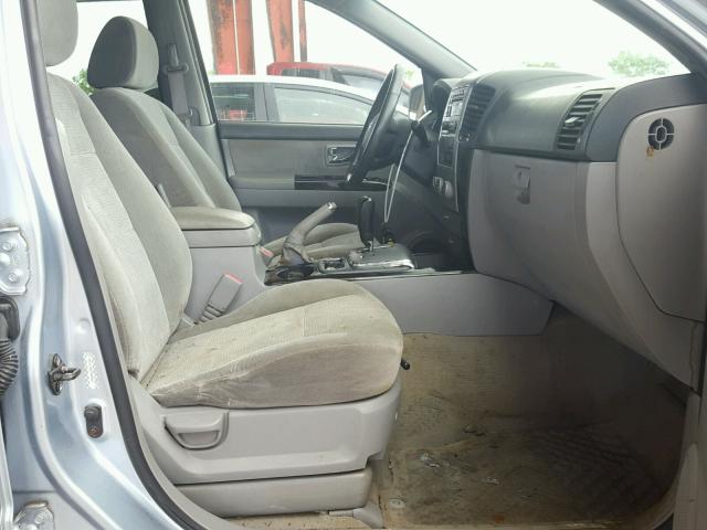 KNDJC736775664863 - 2007 KIA SORENTO EX SILVER photo 5