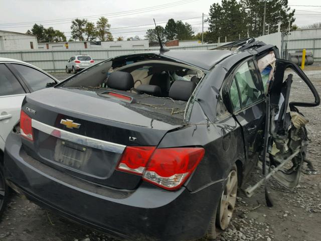 1G1PG5S96B7132217 - 2011 CHEVROLET CRUZE LT BLACK photo 4