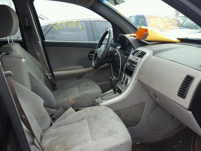 2CNDL13F756201080 - 2005 CHEVROLET EQUINOX BLACK photo 5