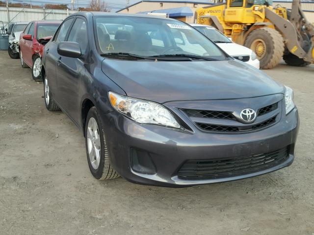 2T1BU4EEXBC753584 - 2011 TOYOTA COROLLA BA GRAY photo 1