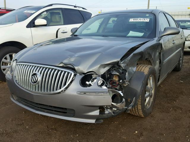 2G4WD582081189116 - 2008 BUICK LACROSSE C GRAY photo 2