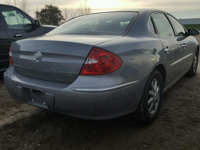 2G4WD582081189116 - 2008 BUICK LACROSSE C GRAY photo 4