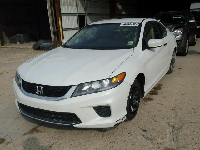 1HGCT1B37FA010241 - 2015 HONDA ACCORD LX- WHITE photo 2