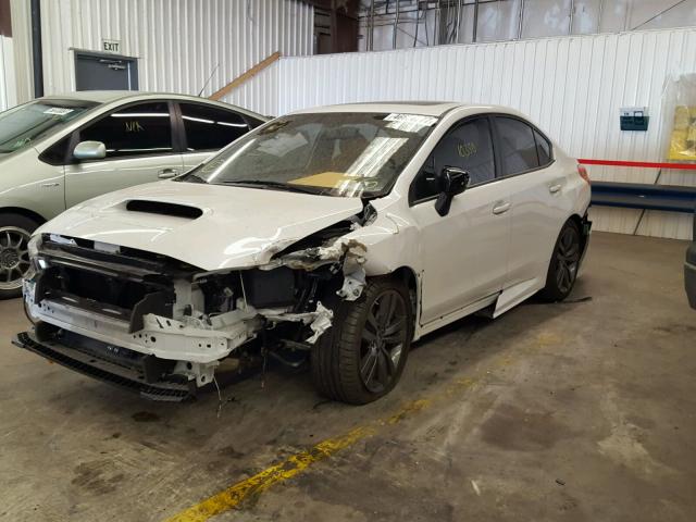 JF1VA1L62H9813684 - 2017 SUBARU WRX LIMITE WHITE photo 2